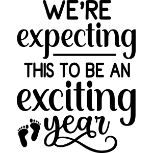 'We're expecting this to be an exciting year' Sticker