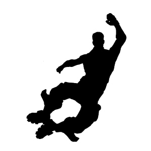Fortnite Character Silhouette Sticker