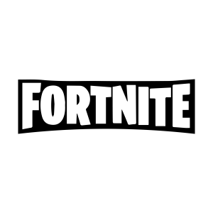 Fortnite Logo Sicker