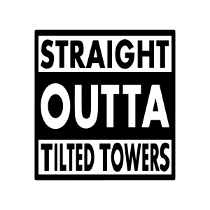 Fortnite 'Straight Outta Tilted Towers' Sticker