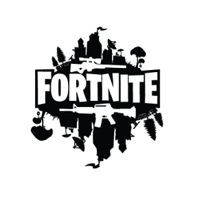 Fortnite Logo Sticker