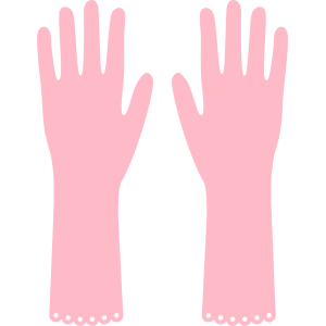 'Rubber Gloves 1' Sticker